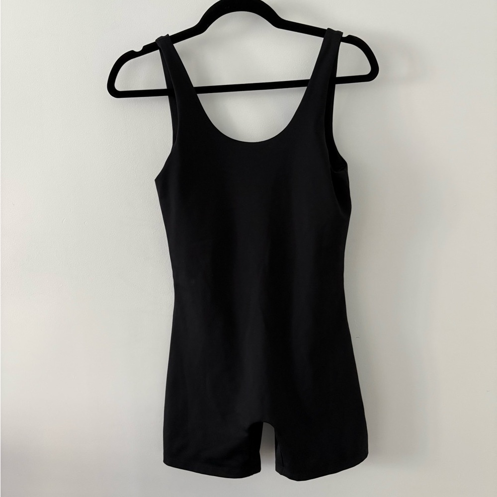Black Sleeveless Romper